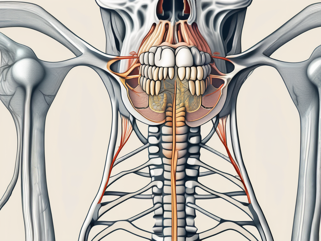 The mandibular nerve